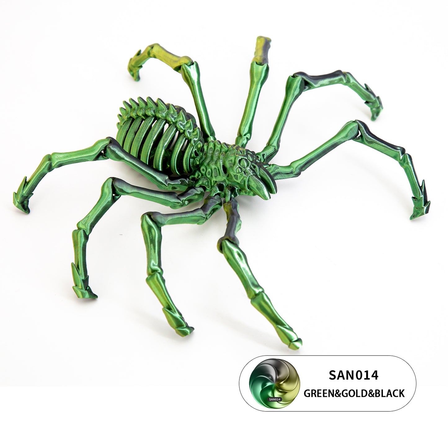 5pcs 10'' 3D Printed Articulated Spider