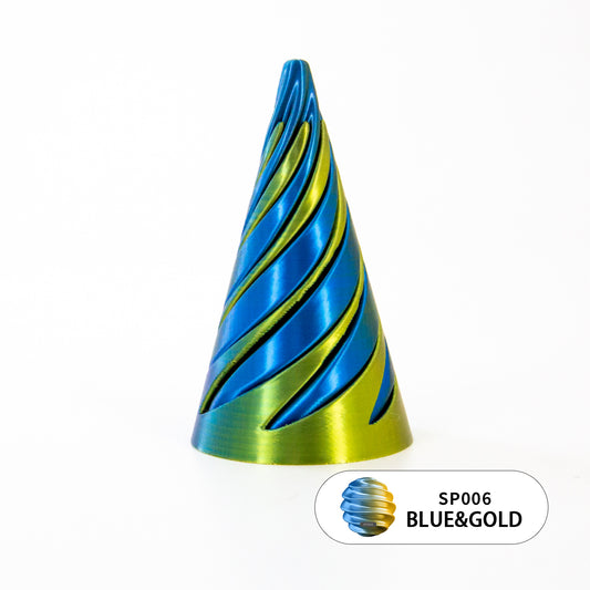 10PCS 3D Printed Spiral Cone Fidget Toy