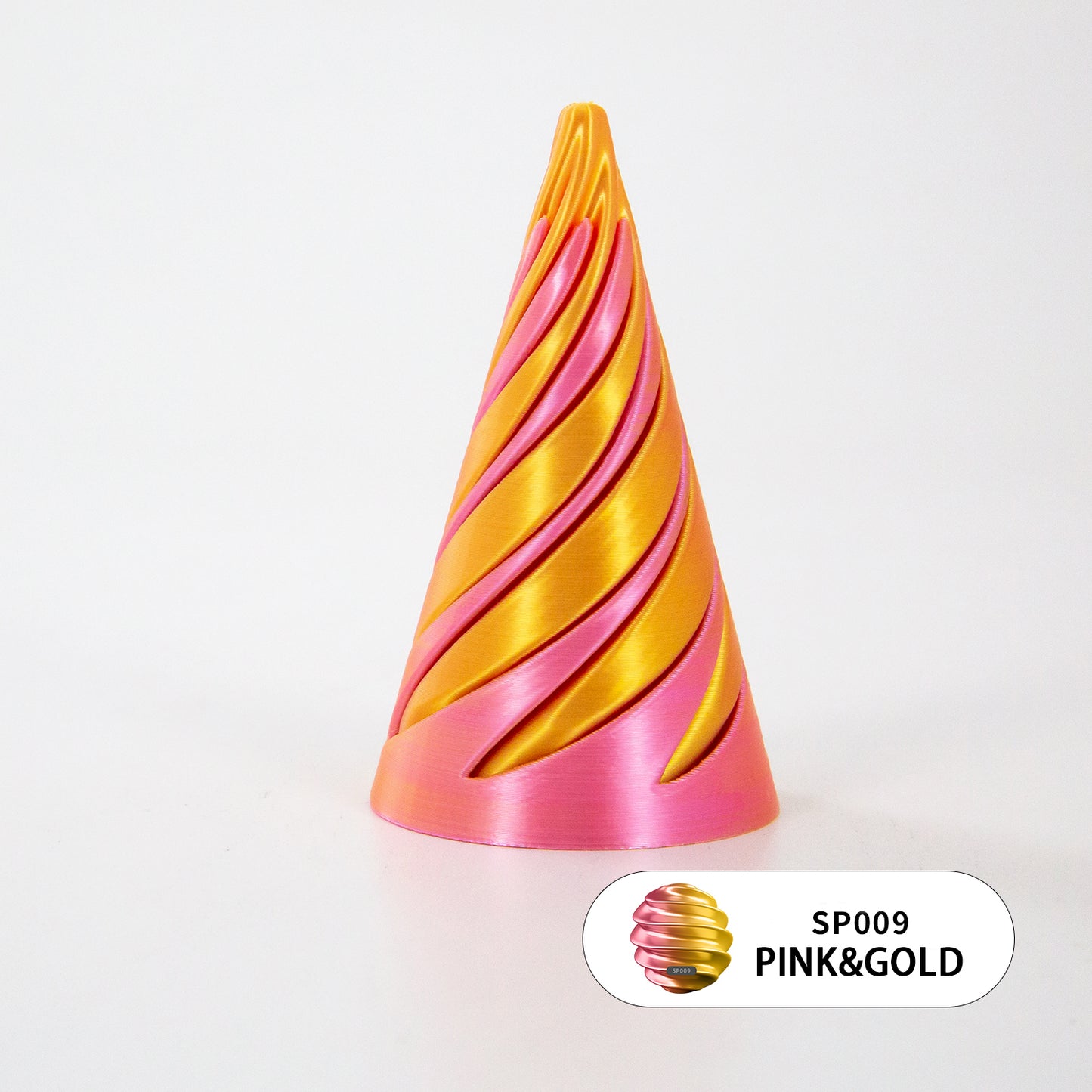 10PCS 3D Printed Spiral Cone Fidget Toy