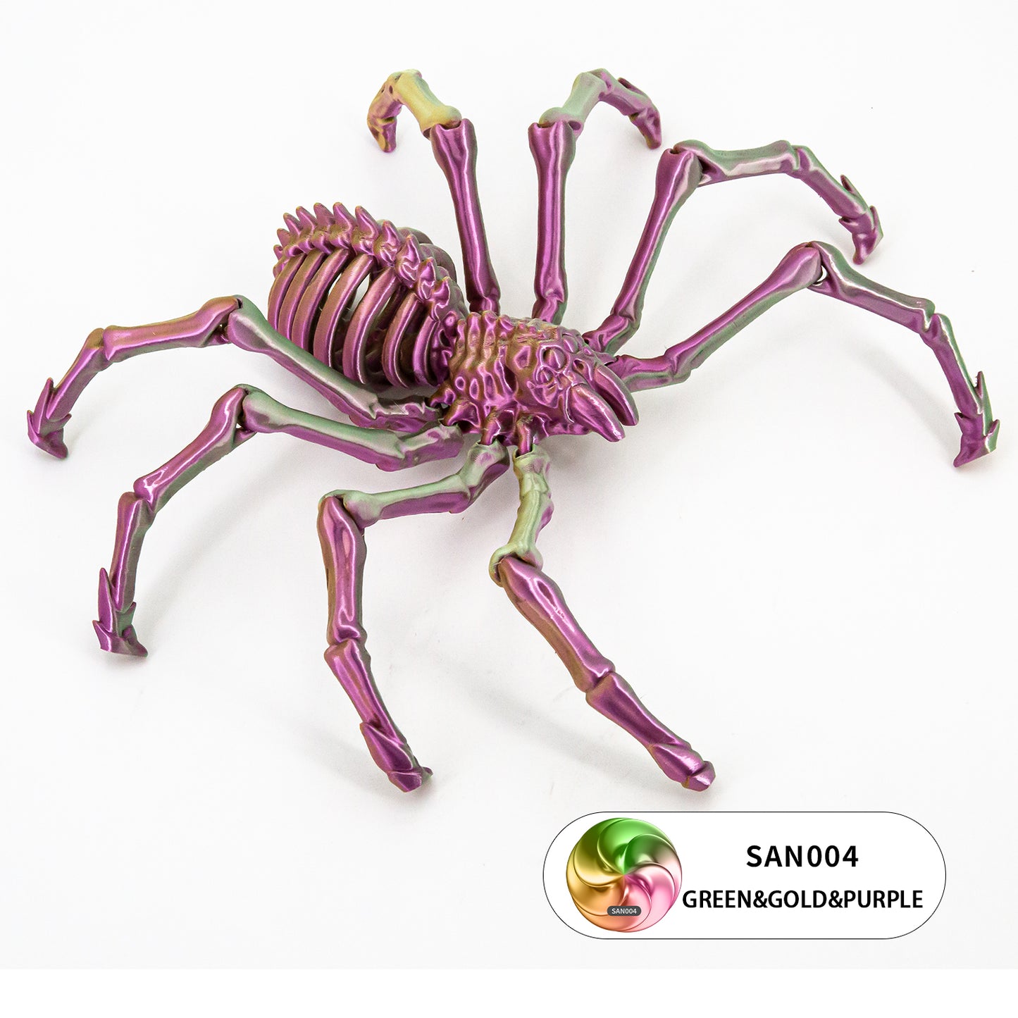 5pcs 10'' 3D Printed Articulated Spider