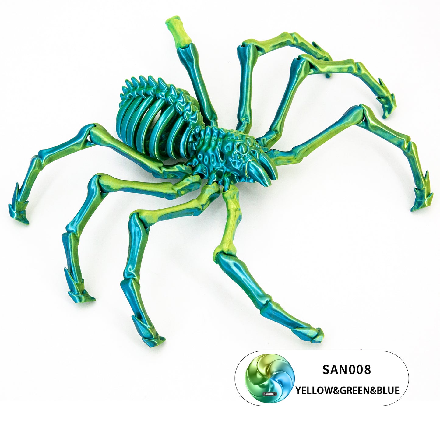 5pcs 10'' 3D Printed Articulated Spider