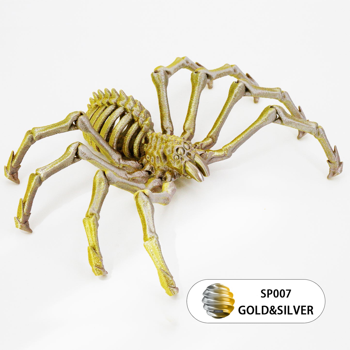5pcs 10'' 3D Printed Articulated Spider