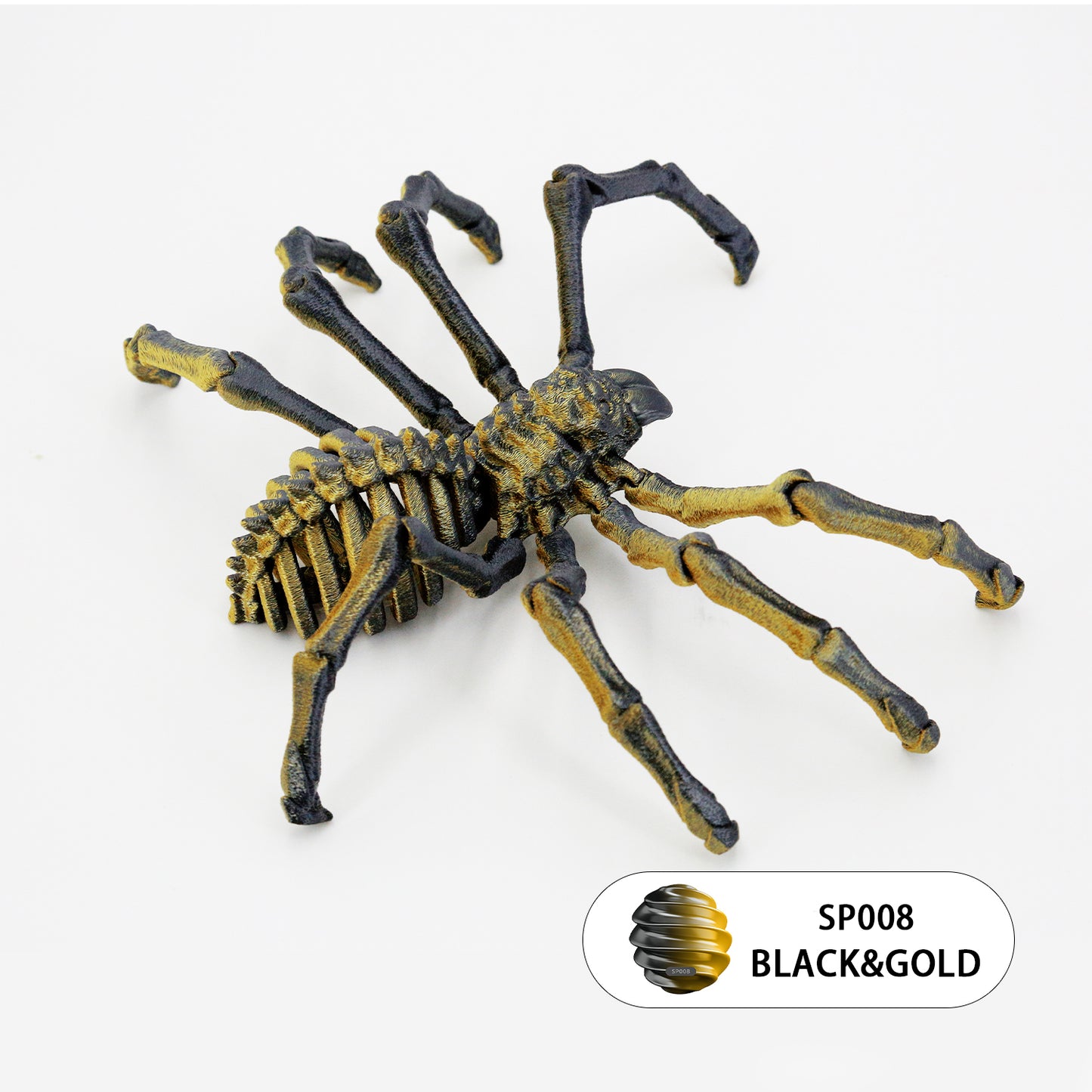 5pcs 10'' 3D Printed Articulated Spider