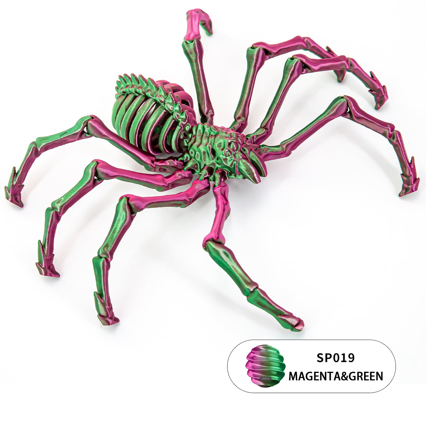 5pcs 10'' 3D Printed Articulated Spider