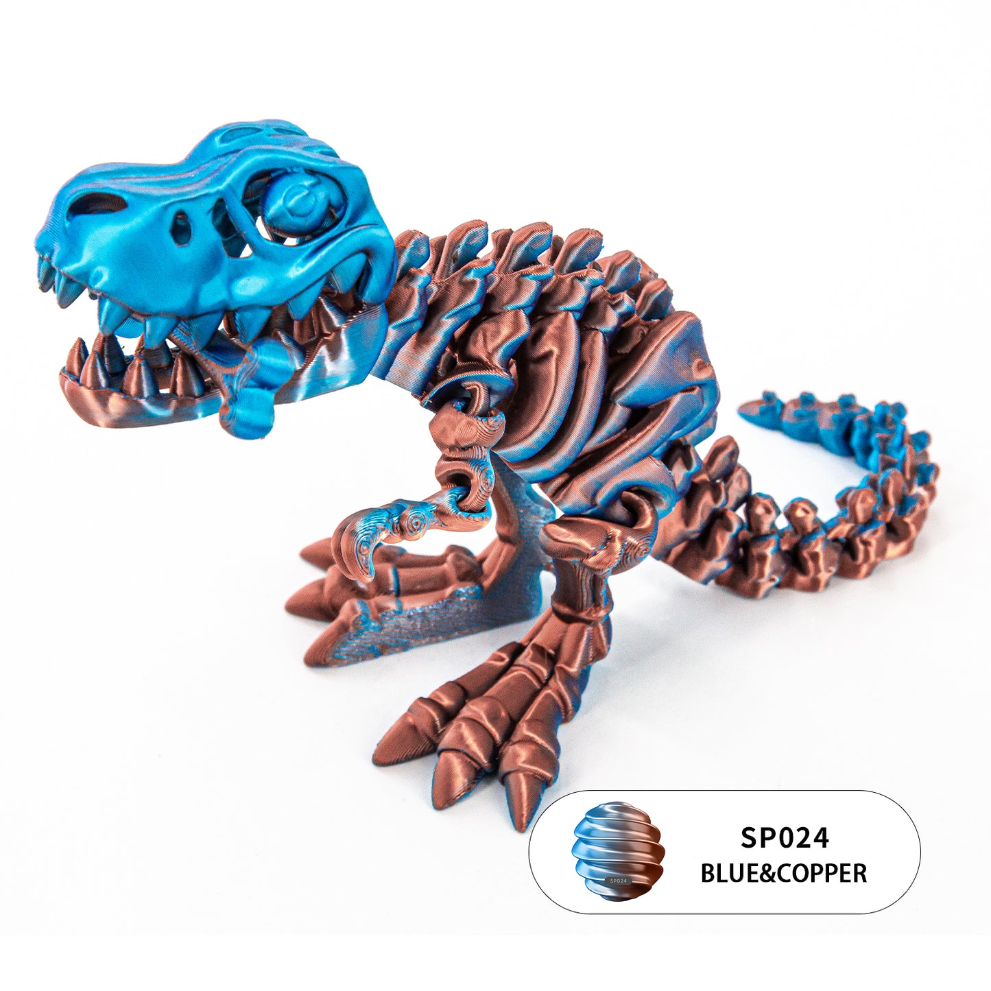 5pcs 11.8'' 3D Printed Articulated T-Rex